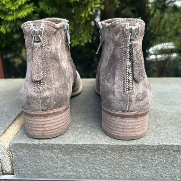 Paul Green Logan Gray Suede Zip Ankle Booties - Size 9US. 6.5AU - Picture 4 of 8